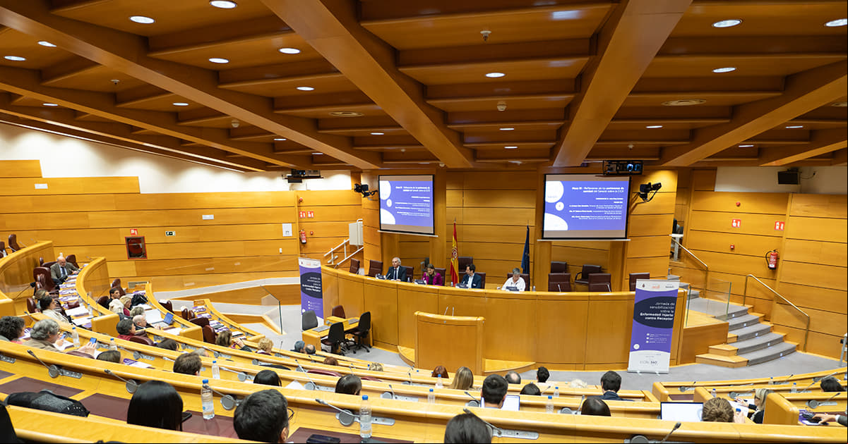 Jornada de sensibilización de la EICRc en el Senado.